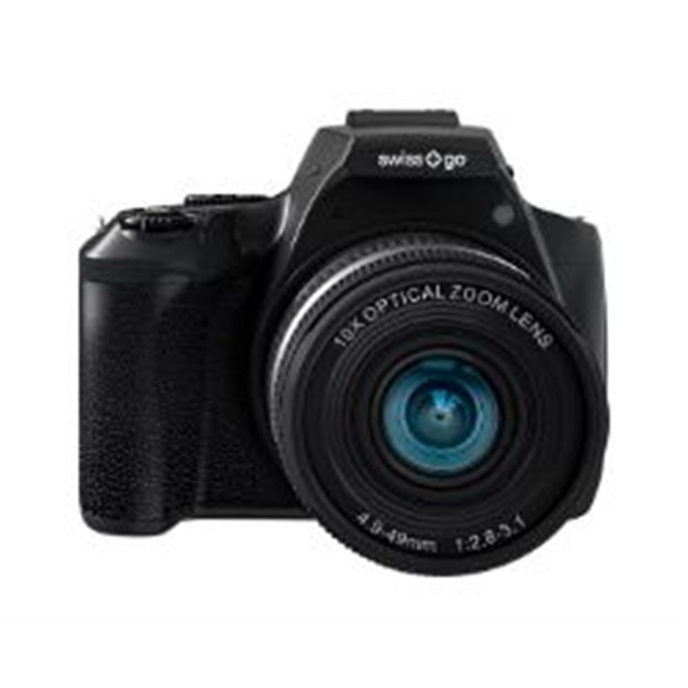 cámara digital swiss go sg500 3" 64mp 16x (swi400210)