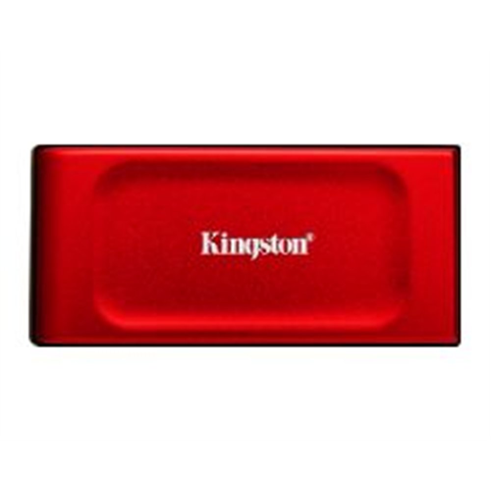 ssd kingston xs1000 2tb usb-c 3.1 rojo (sxs1000r/2000g)