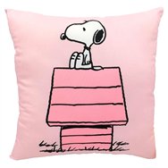 cojin caseta rosa snoopy