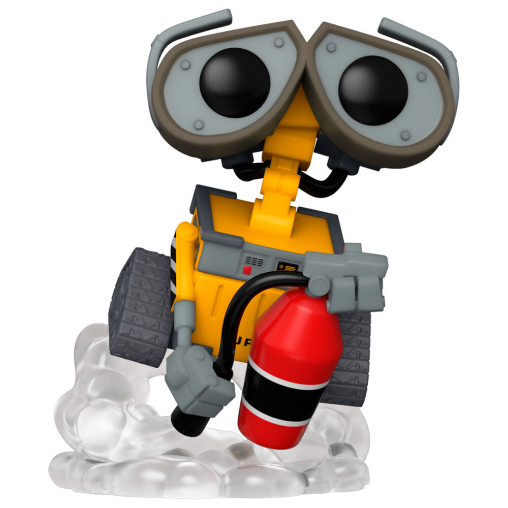 figura pop disney wall-e - wall-e with fire extinguisher