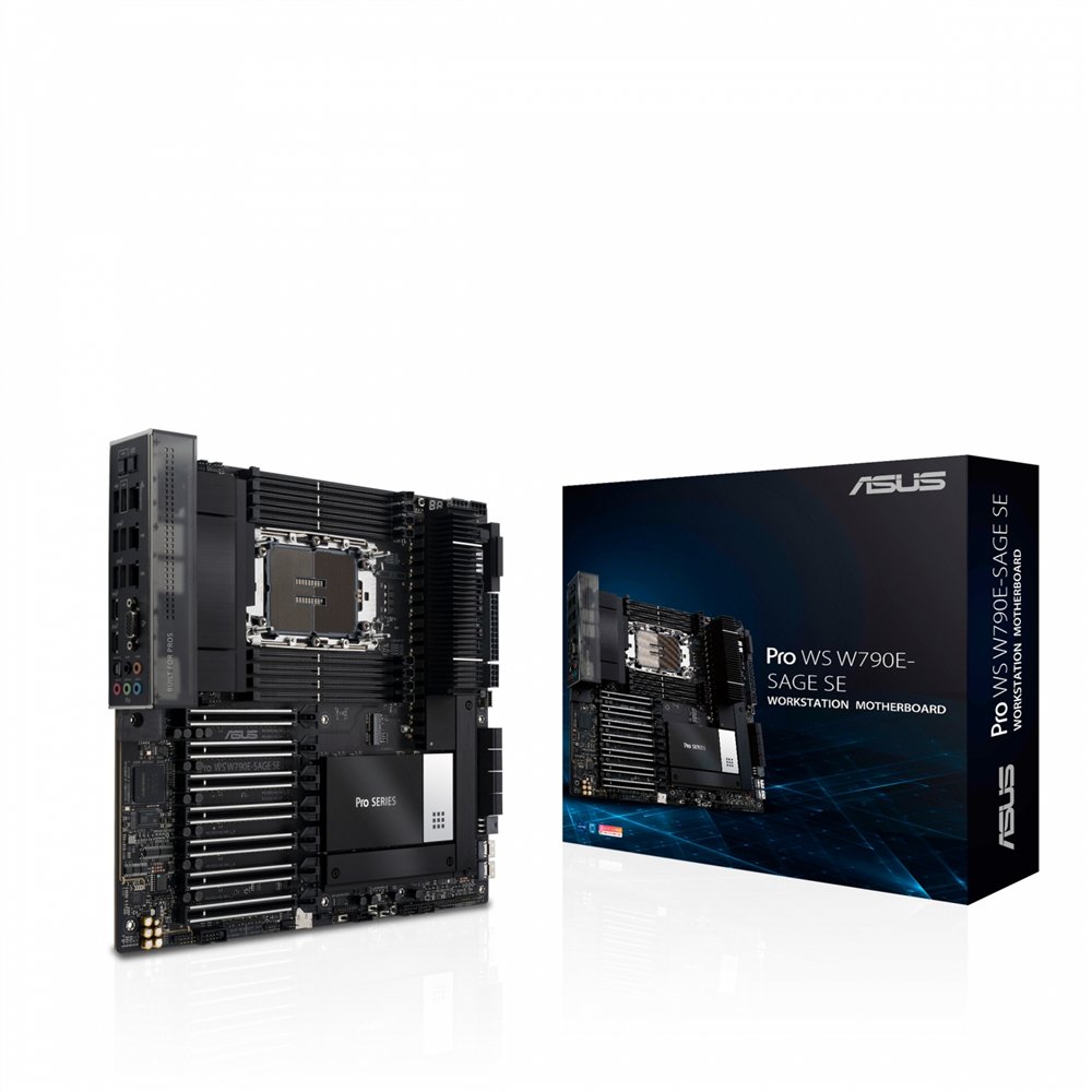 asus pro ws w790e-sage se intel w790 lga 4677 (socket e) eeb