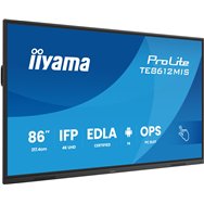iiyama te8612mis-b4ag pantalla de señalización panel plano interactivo 2,17 m (85.6") lcd wifi 400 cd / m² 4k ultra hd negro pan