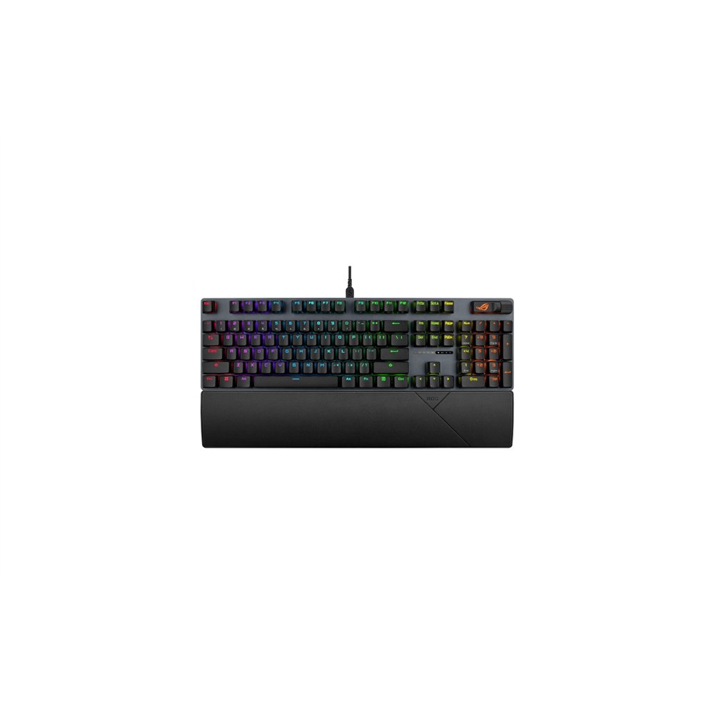 asus rog strix scope ii x teclado juego usb negro
