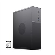 coolbox caja matx slim t100 usb-c 3.2 gen1 full metal s/fte + 1 vent. 90mm