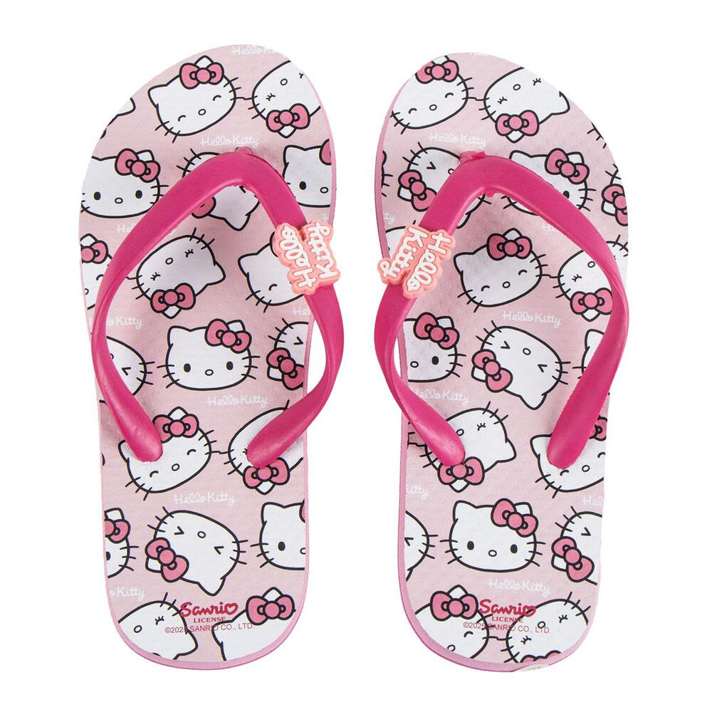 chanclas premium hello kitty
