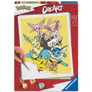 kit de pintura creart legendarios pokemon adulto