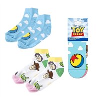 set 2 pares calcetines toy story disney pixar adulto