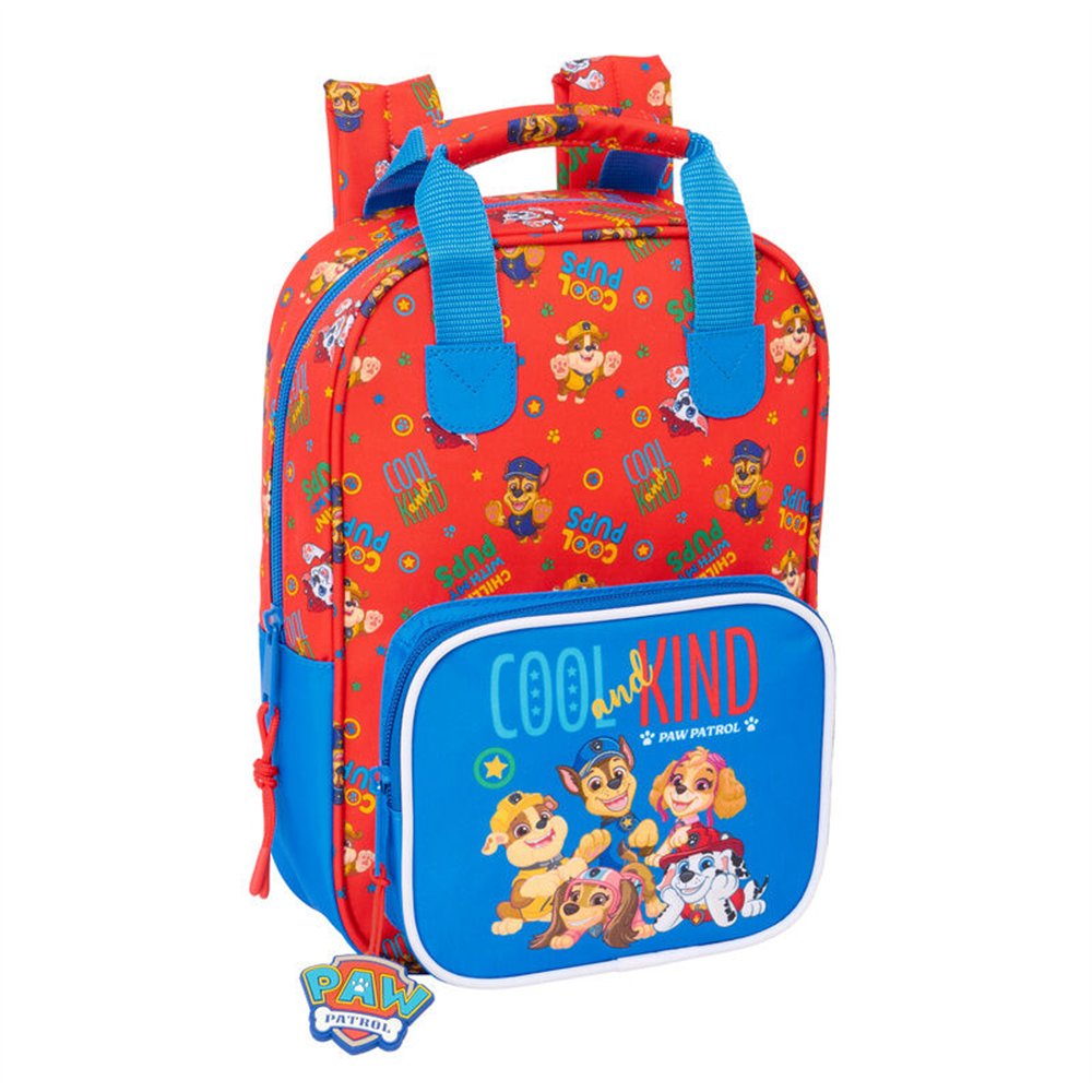 mochila cool patrulla canina paw patrol 28cm adaptable