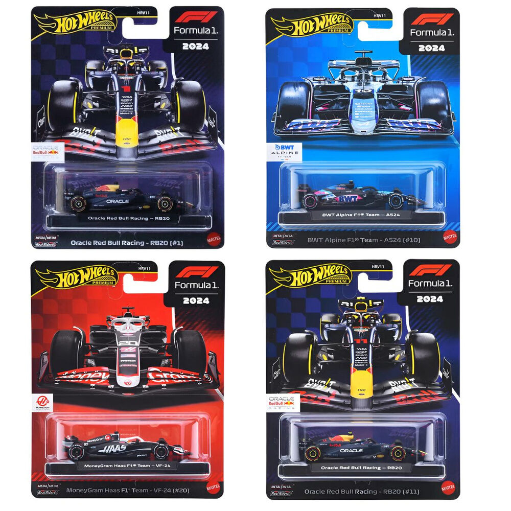 coche premium f1 hot wheels surtido