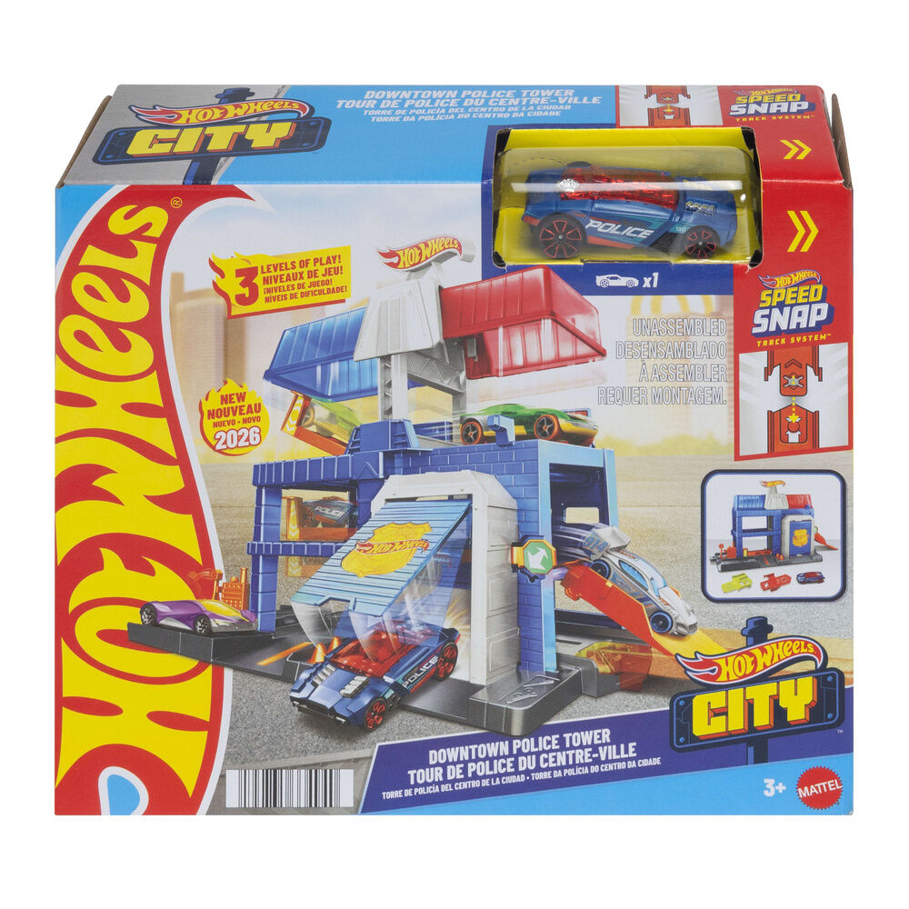 comisaria policia hot wheels city