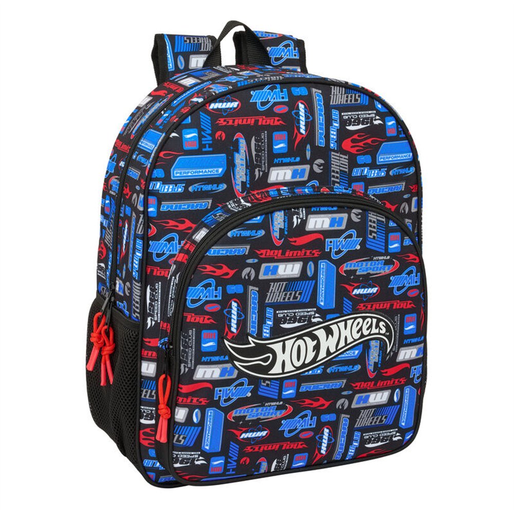 mochila hot wheels 42cm adaptable