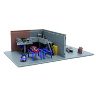 replica diorama garaje de han fast & furious