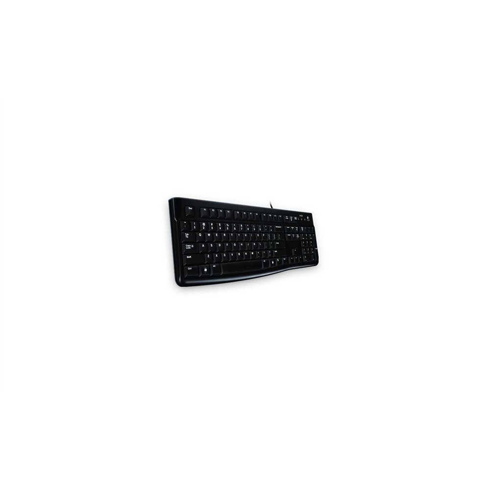logitech k120 corded keyboard teclado usb qwertz alemán negro
