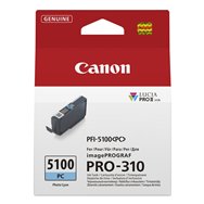 canon pfi-5100 pc cartucho de tinta 1 pieza(s) original fotos cian