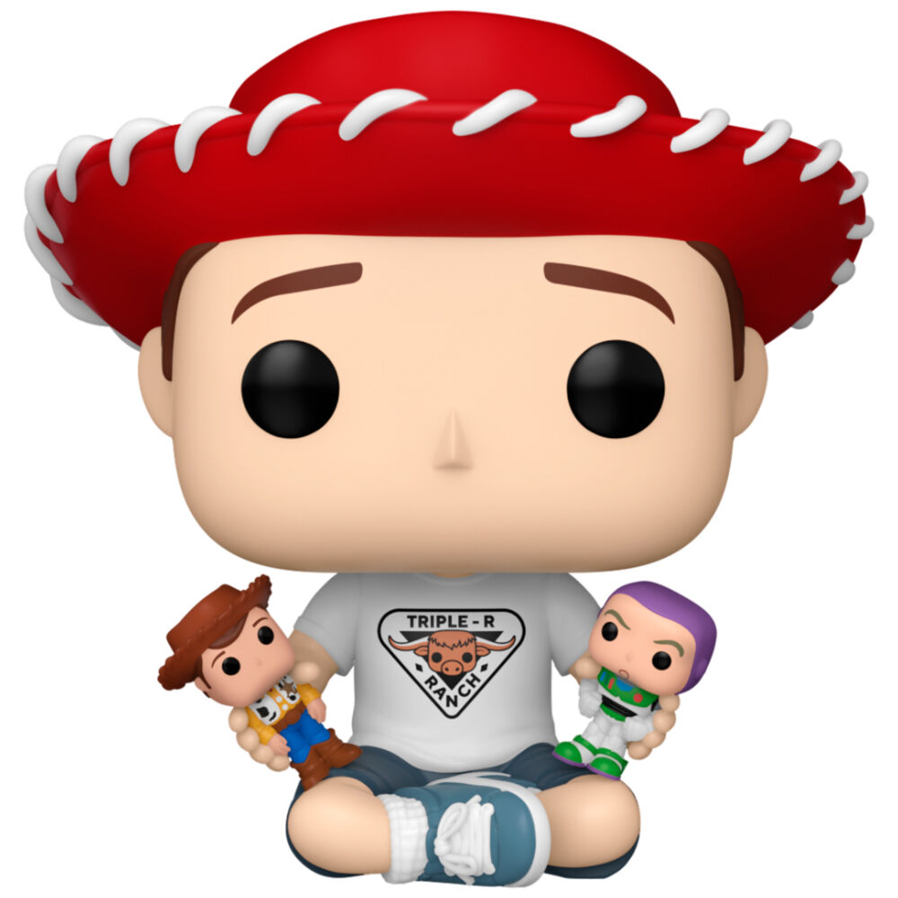 figura pop disney pixar toy story andy