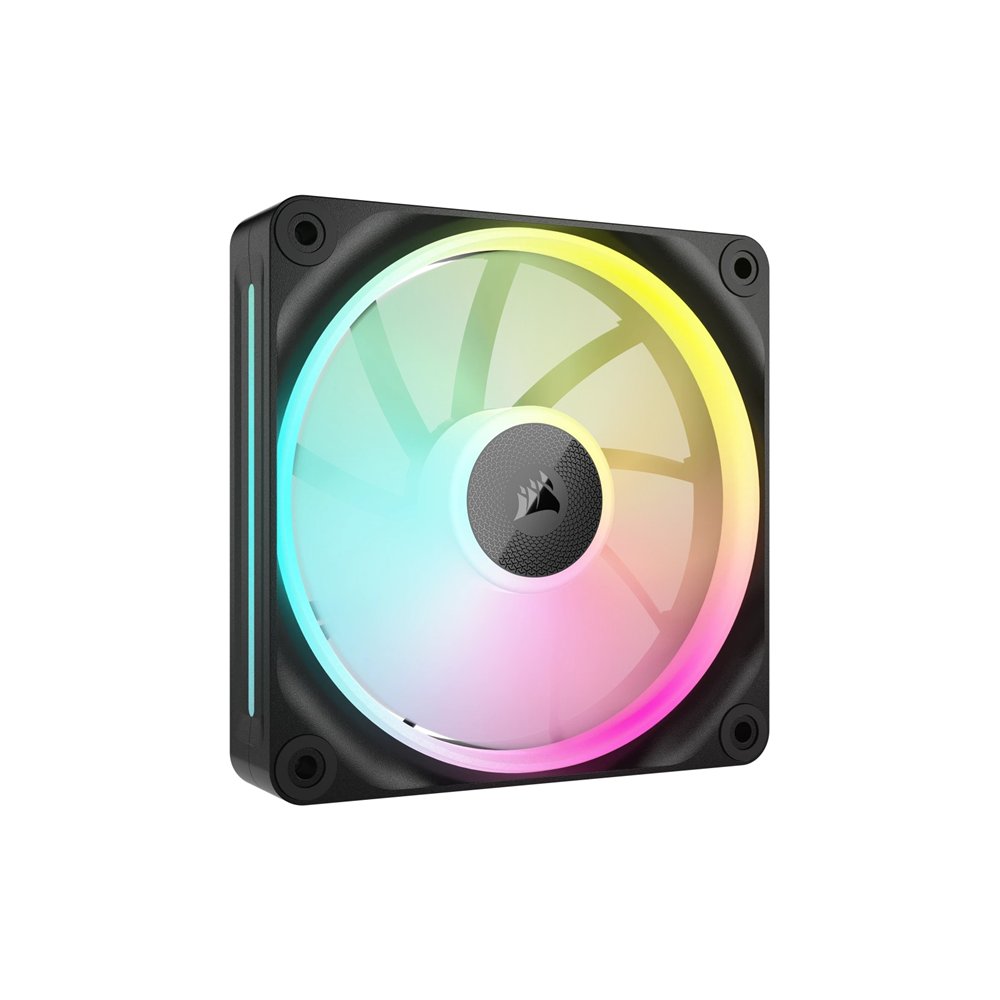 corsair icue link lx120 rgb carcasa del ordenador ventilador 12 cm negro 1 pieza(s)
