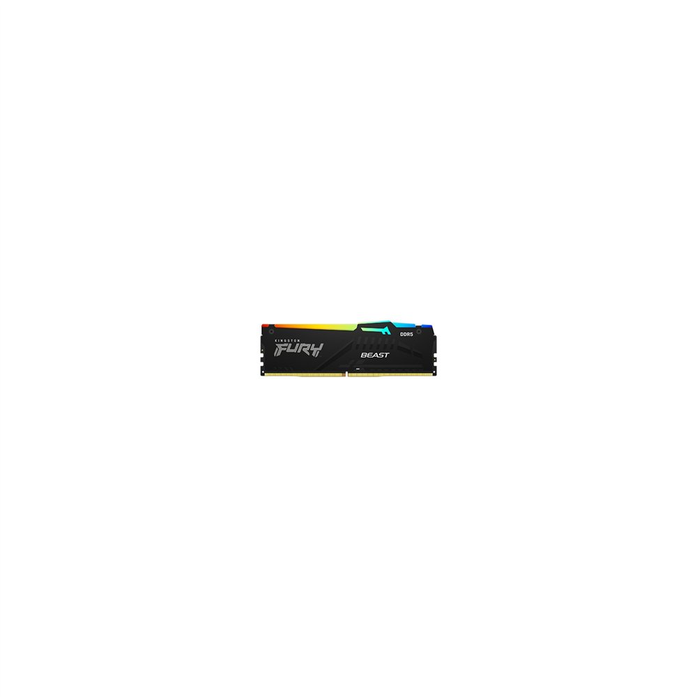 kingston technology fury beast rgb módulo de memoria 8 gb 1 x 8 gb ddr5 6000 mhz