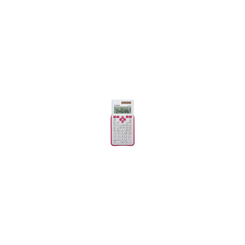 canon f-715sg calculadora bolsillo calculadora científica rosa, blanco
