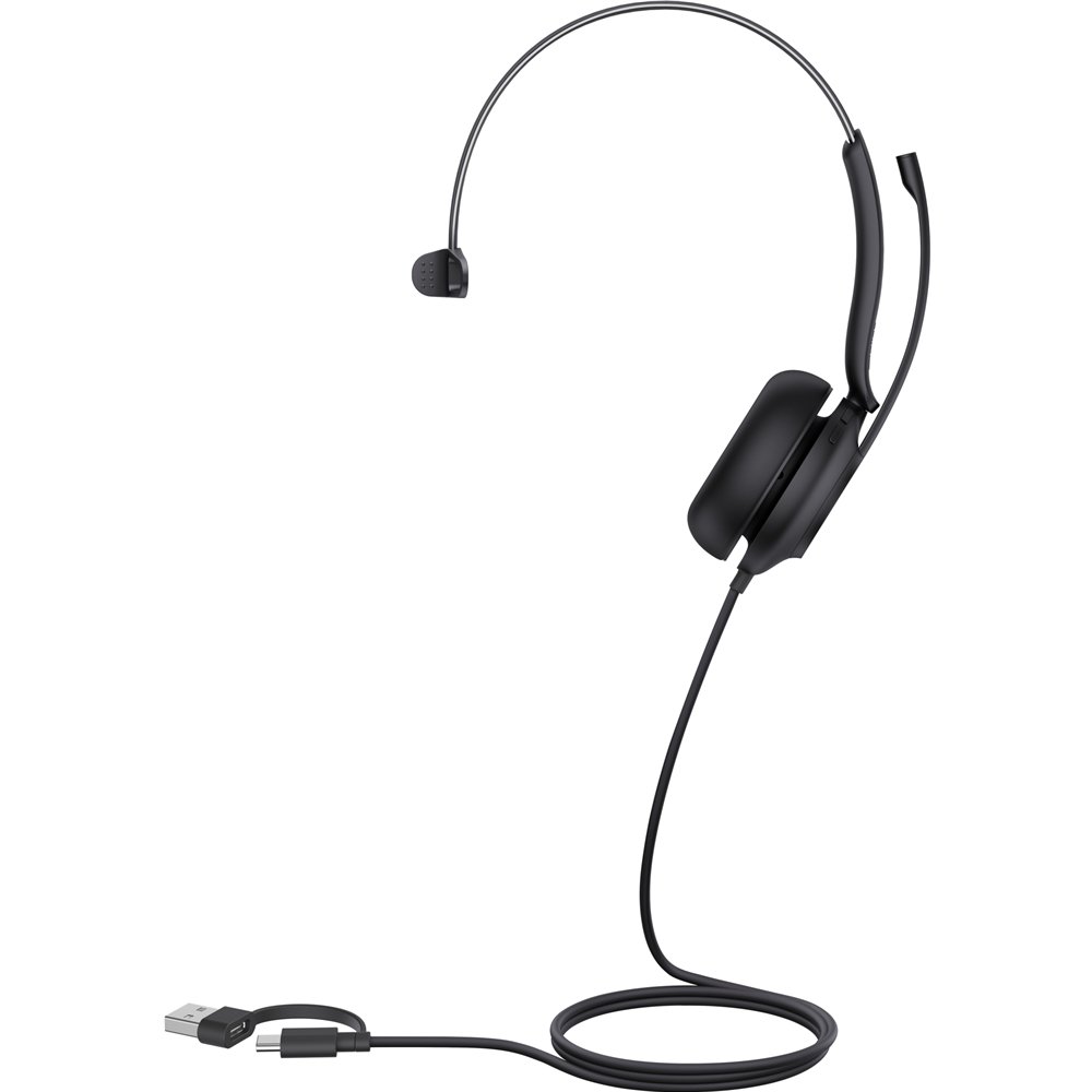 yealink uh35 mono teams usb-c/a auriculares alámbrico diadema llamadas/música usb type-c / usb type-a negro