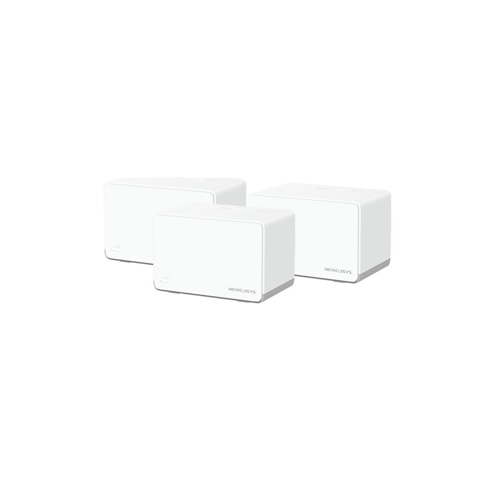mercusys halo h70x (3-pack) doble banda (2,4 ghz / 5 ghz) wi-fi 6 (802.11ax) blanco interno
