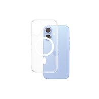 panzerglass ® hardcase transparent w. white magsafe iphone 16 funda para teléfono móvil transparente