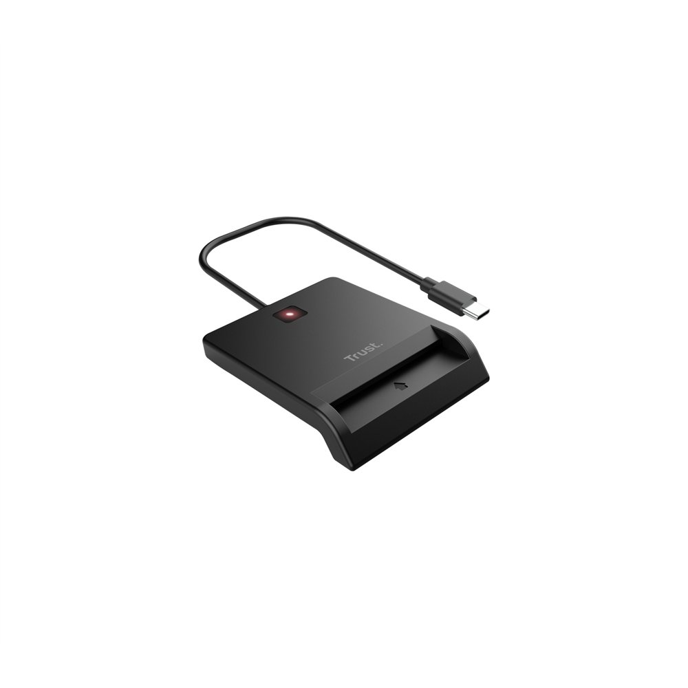 trust 26253 lector de tarjeta inteligente interior usb 2.0 negro