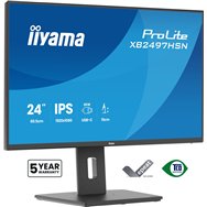 iiyama prolite xb2497hsn-b1 pantalla para pc 60,5 cm (23.8") 1920 x 1080 pixeles full hd led negro