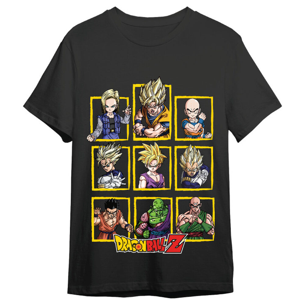camiseta personajes dragon ball z adulto