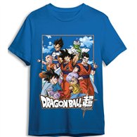 camiseta personajes dragon ball super adulto