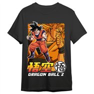 camiseta goku & goku super saiyan dragon ball z adulto