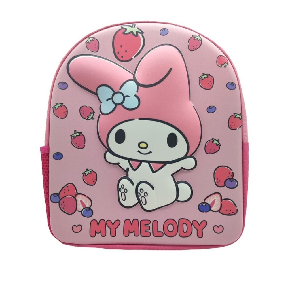 mochila 3d my melody hello kitty 30cm