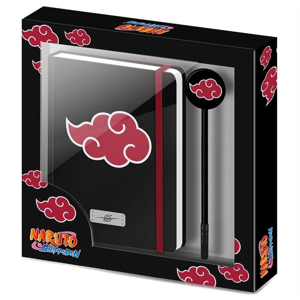 set diario + boligrafo naruto shippuden