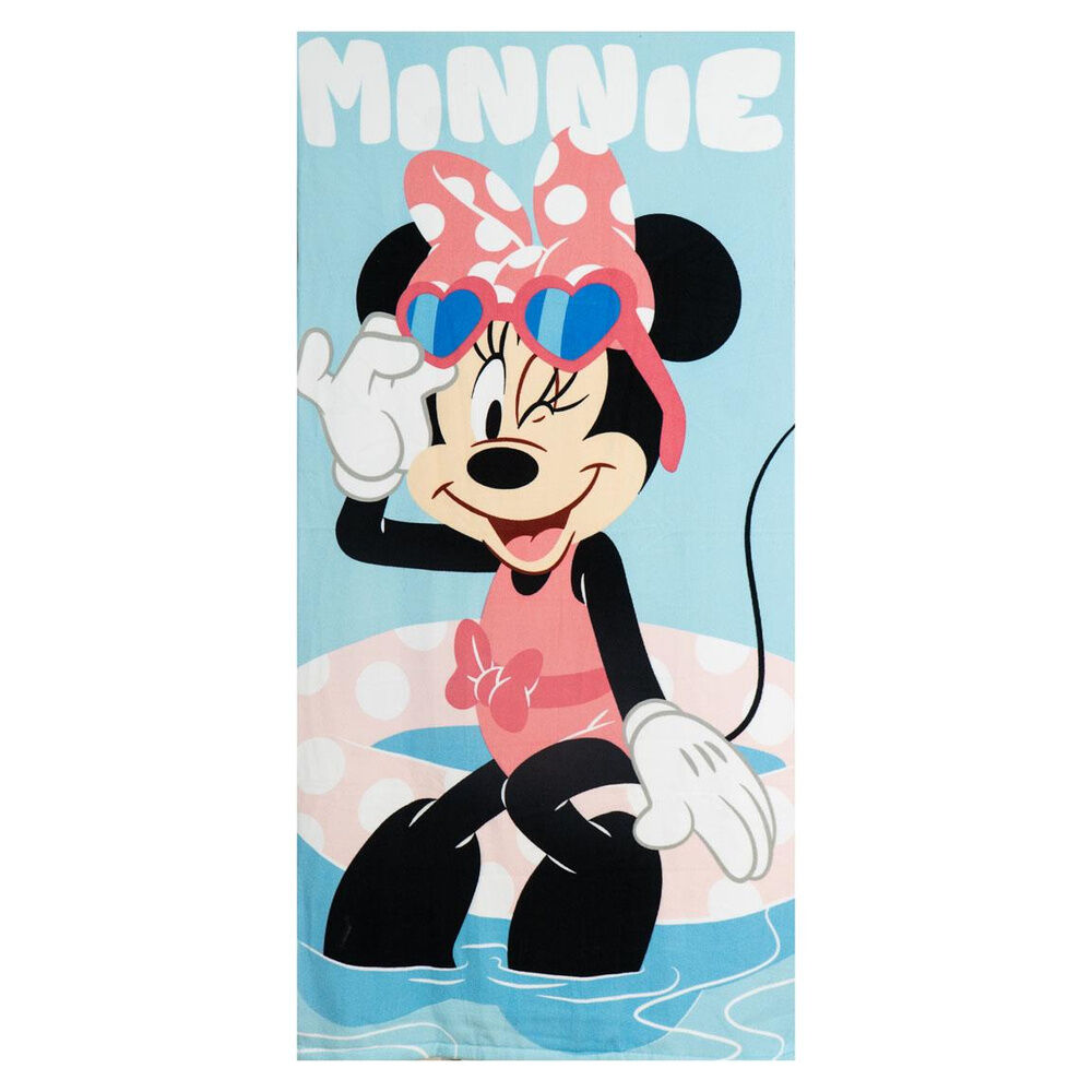 set toalla + gafas natacion minnie disney