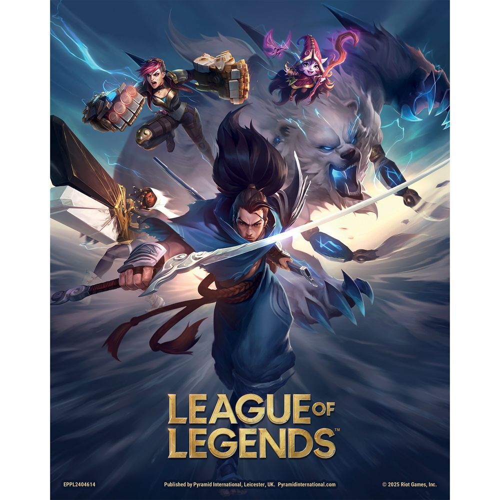 poster lenticular 3d league of legends