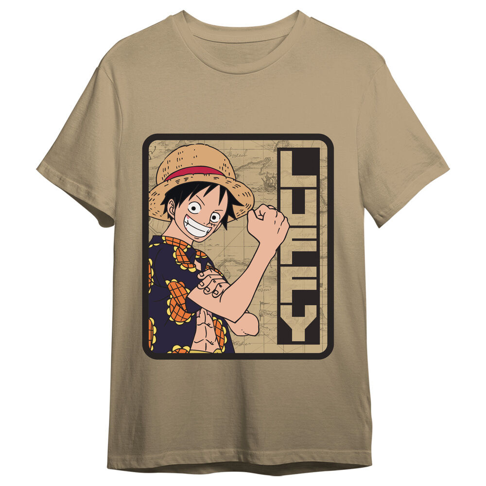 camiseta monkey d. luffy one piece adulto