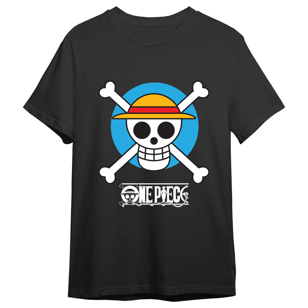 camiseta skull one piece adulto