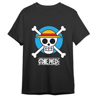 camiseta skull one piece adulto