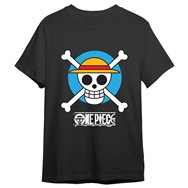 camiseta skull one piece adulto