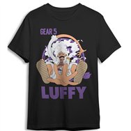 camiseta monkey d. luffy gear 5 one piece adulto
