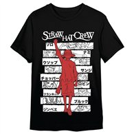 camiseta monkey d. luffy straw hat crew one piece adulto