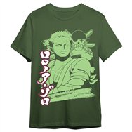camiseta roronoa zoro one piece adulto