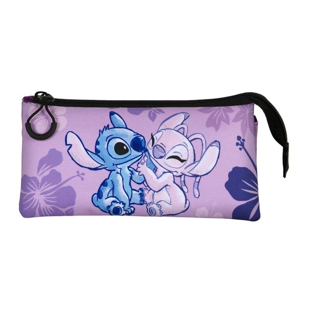 portatodo stitch & angel stitch disney triple
