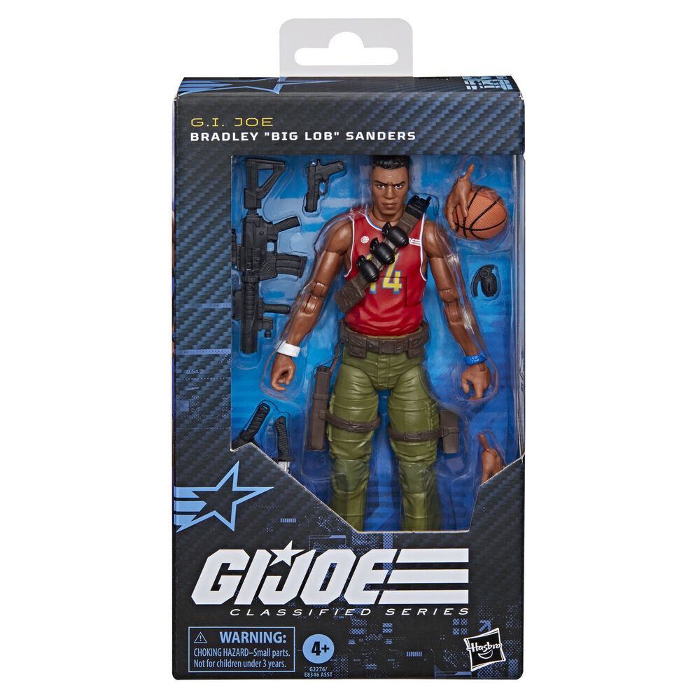 figura bradley big lob sanders classified series g.i. joe 15cm