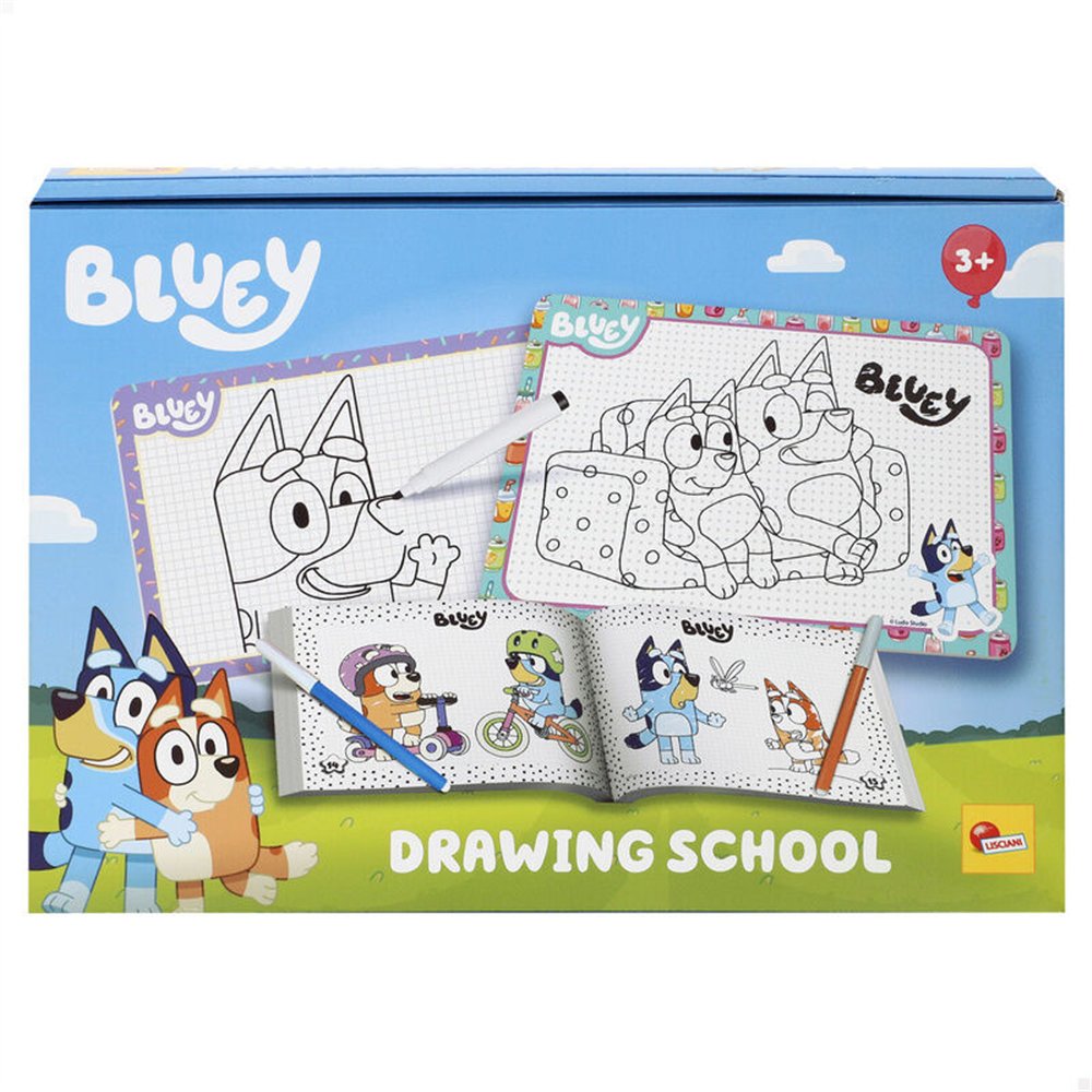 escuela de dibujo bluey