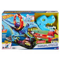 pista mordida de t-rex hot wheels