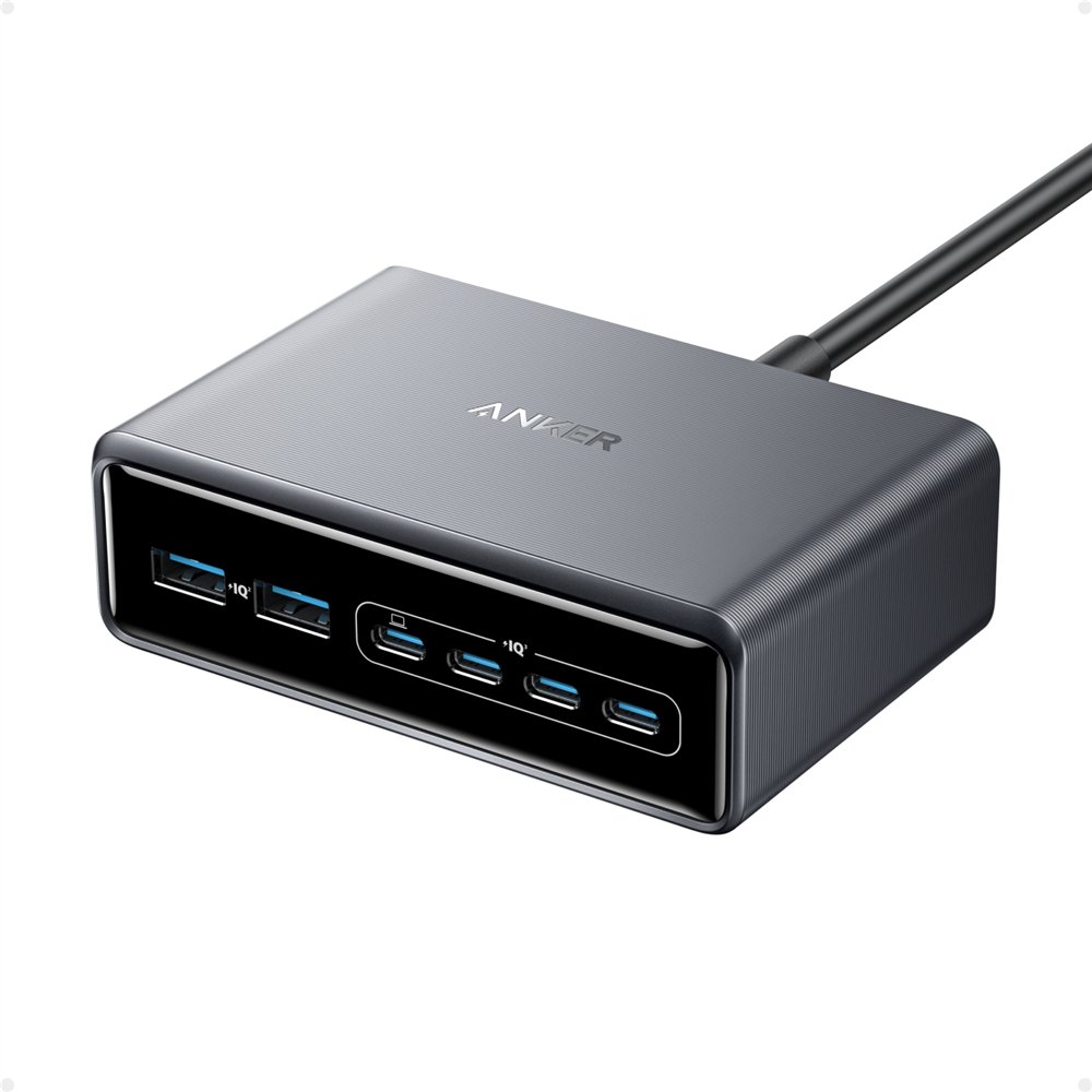 anker a2683341 cargador de dispositivo móvil universal negro carga rápida interior