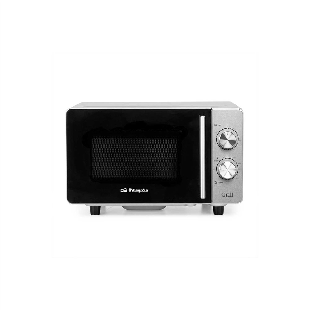orbegozo mig 2047 ce microondas acero inoxidable microondas con grill encimera 20 l 1150 w
