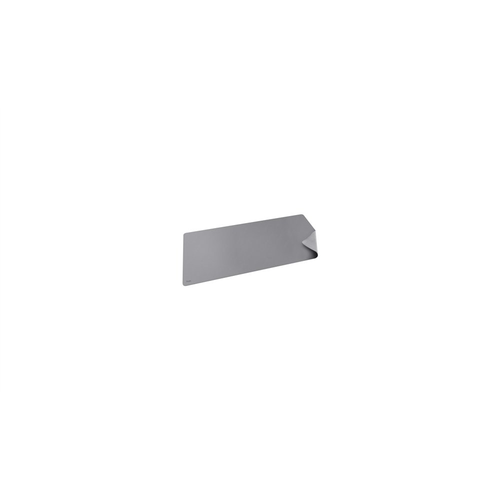 trust benya xxl protector de escritorio cloruro de polivinilo (pvc) gris