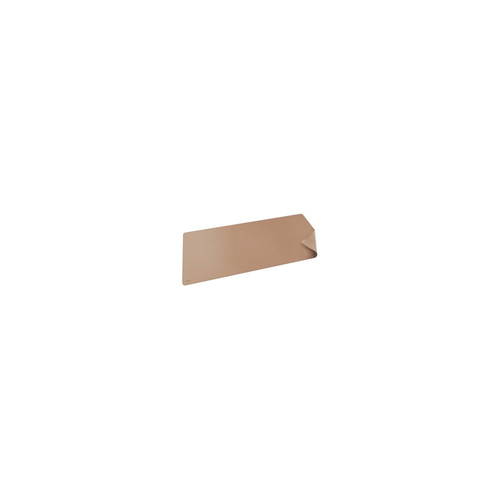 trust benya xxl protector de escritorio cloruro de polivinilo (pvc) beige