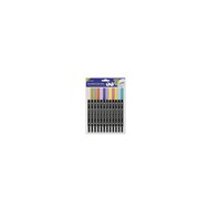 bismark 330114 rotulador fino/extragrueso azul, marrón, cian, verde, limón (color), mauve, naranja, rosa, púrpura, rojo, amarill